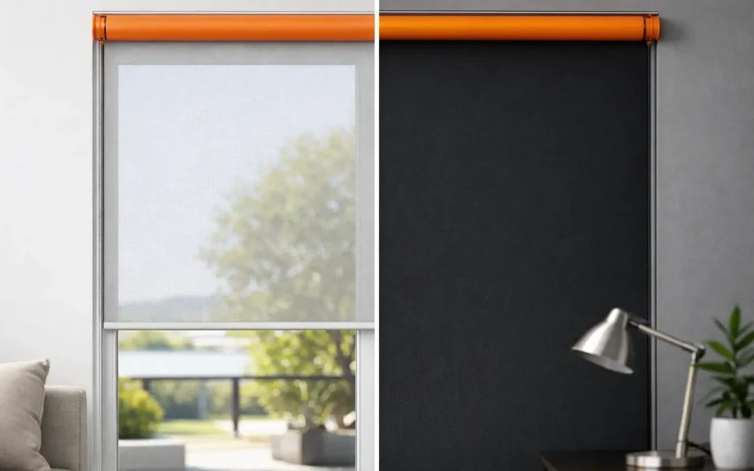 Persiana screen versus blackout: cuál elegir